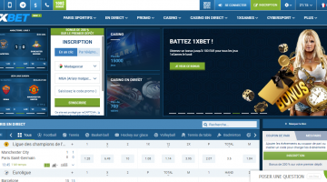 1xBet inscription