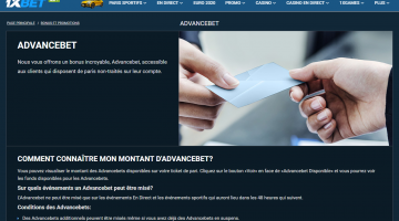 1xBet - Advancebet