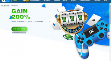 1xBet - Gains de 200%