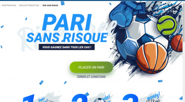 1xBet - Pari sans risque