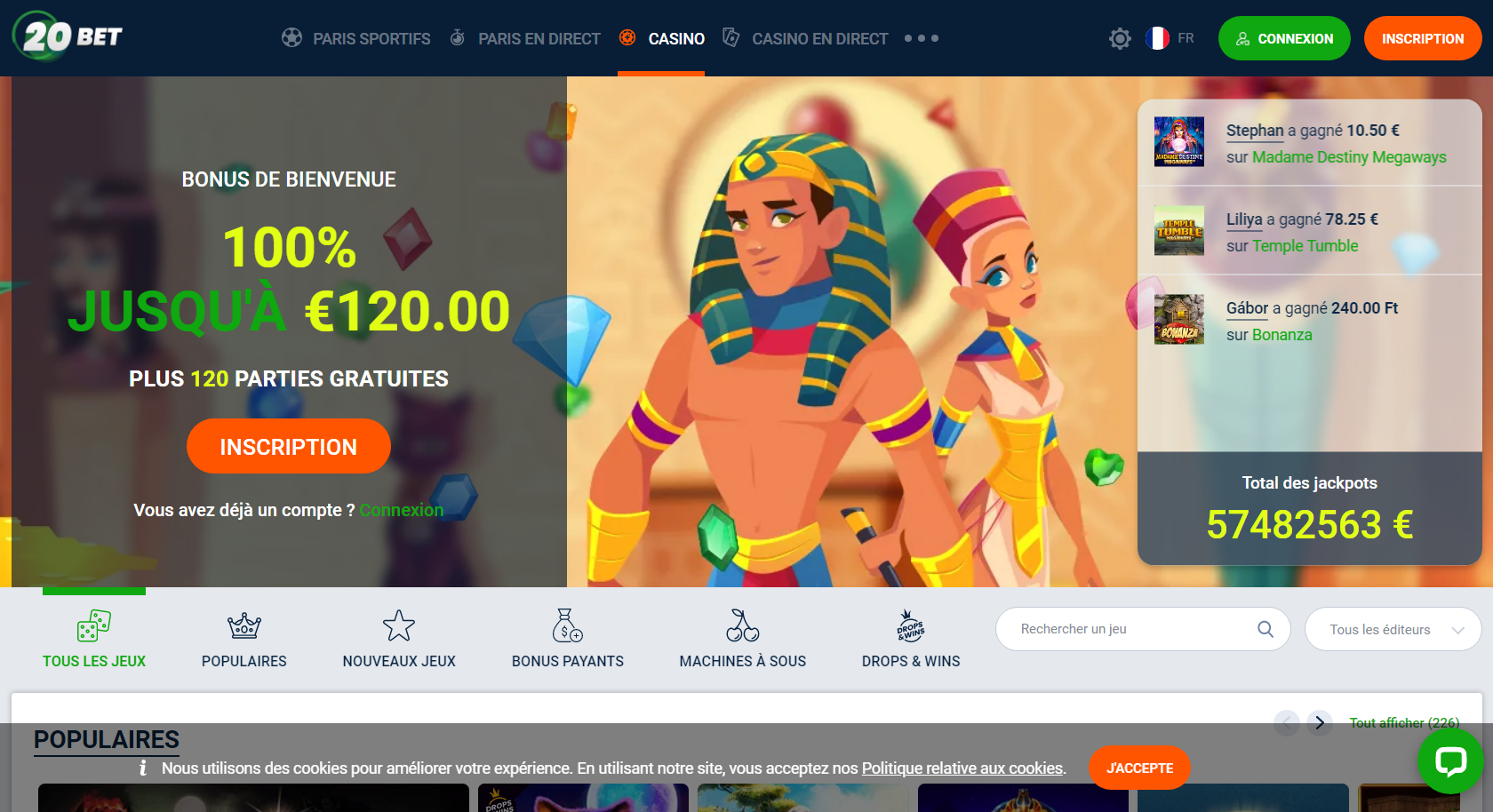 20Bet Casino 1
