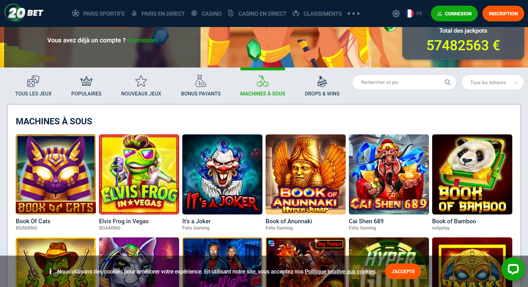 20Bet Slots 1