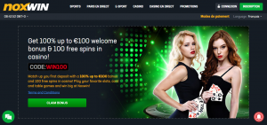 Noxwin bonus