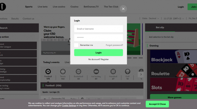 10Bet Login